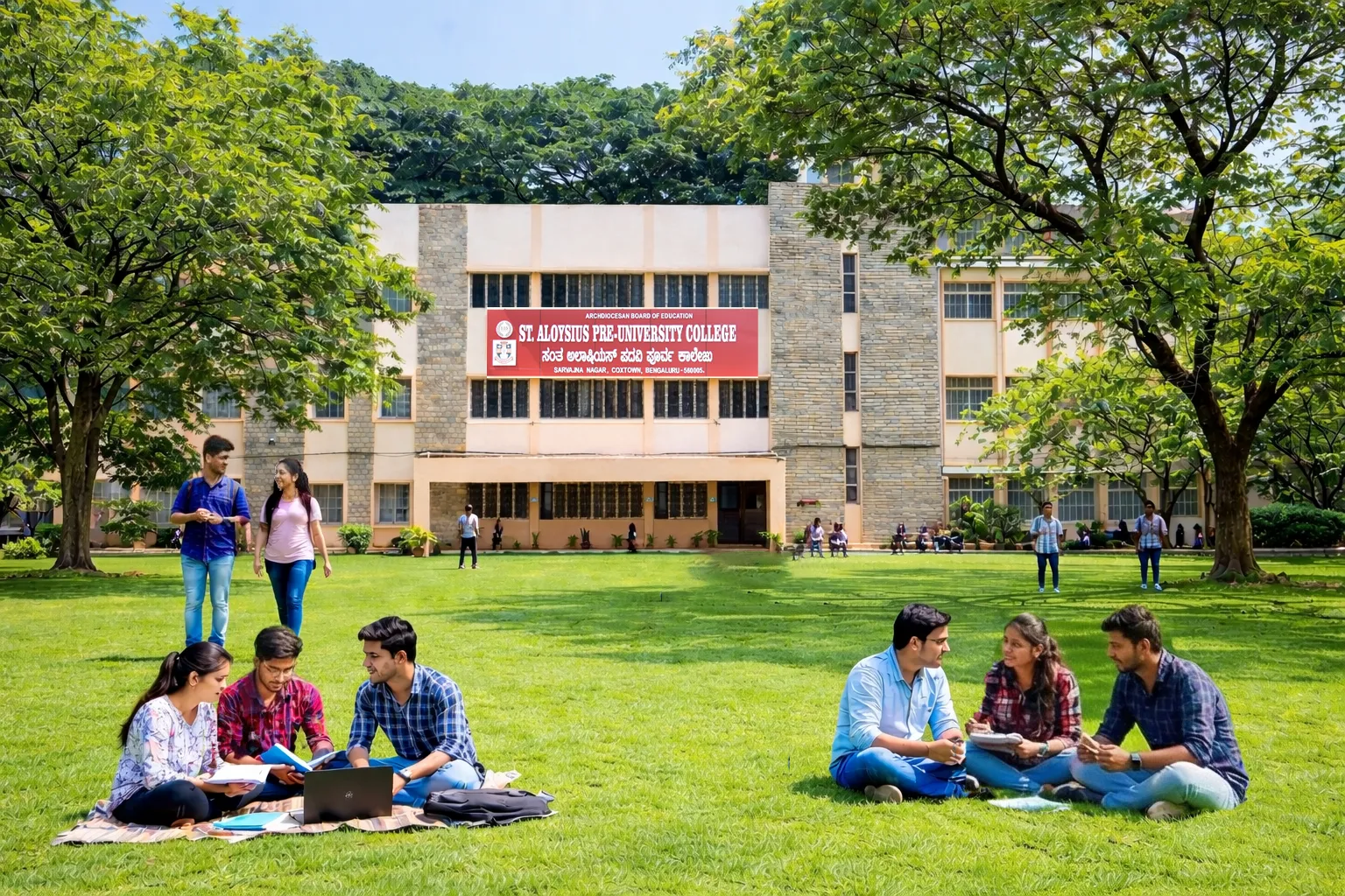 Academic life at St. Aloysius Pre-University College